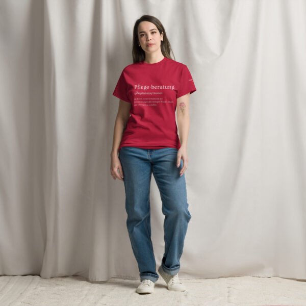 Pflegeberatung Definition (Unisex T-Shirt) – Bild 8