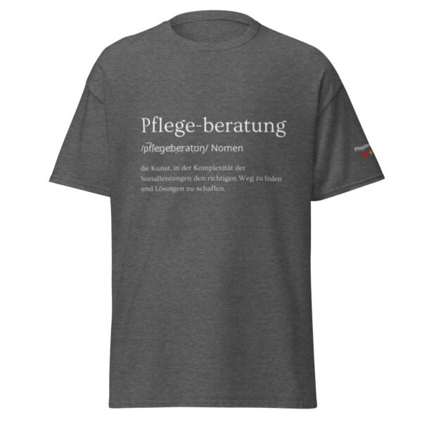 Pflegeberatung Definition (Unisex T-Shirt) – Bild 19