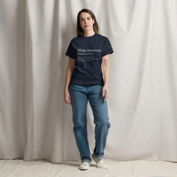 Pflegeberatung Definition (Unisex T-Shirt) – Bild 4