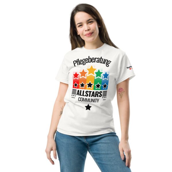 Allstar Pride: Pflegeberatung Community Tee – Bild 4
