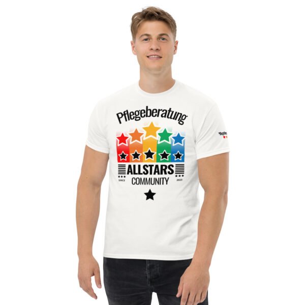 Allstar Pride: Pflegeberatung Community Tee – Bild 5