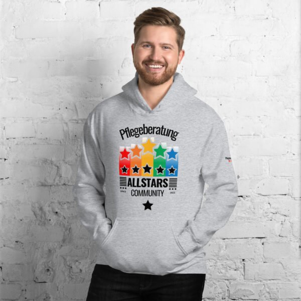 Allstar Pride: Pflegeberatung Community Hoodie – Bild 4
