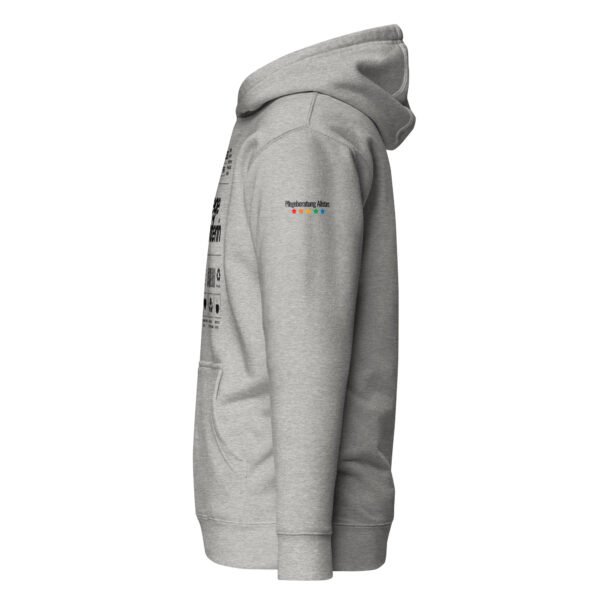 Pflegeberaterin 100% Hoodie (schwarze Schrift)) – Bild 4