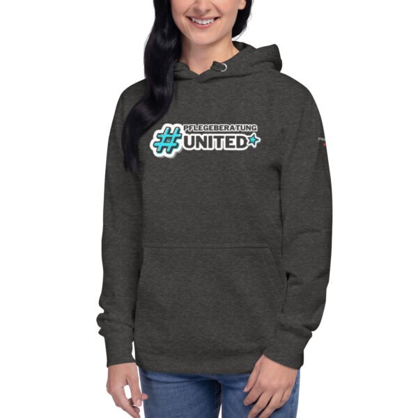 Pflegeberatung United (Unisex Hoodie) – Bild 5