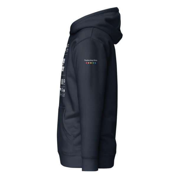 Pflegeberater 100% Hoodie (weiße Schrift) – Bild 2