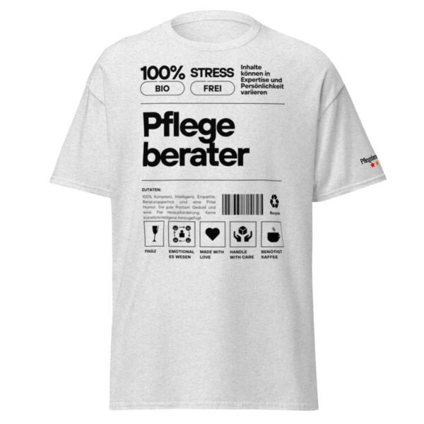 Pflegeberater 100% T-Shirt (schwarze Schrift) – Bild 27
