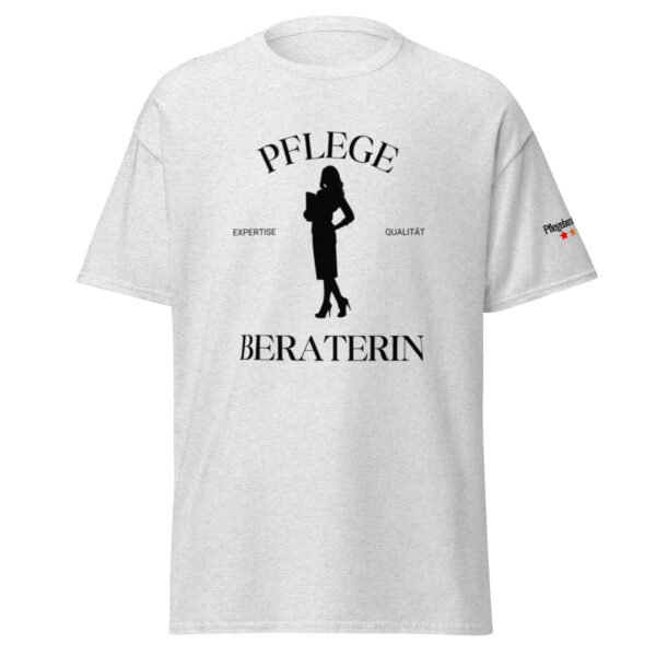 Pflegeberaterin "Business Chic" (Unisex T-Shirt) – Bild 42