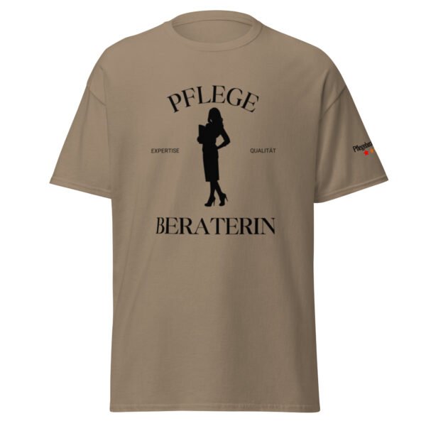 Pflegeberaterin "Business Chic" (Unisex T-Shirt) – Bild 27