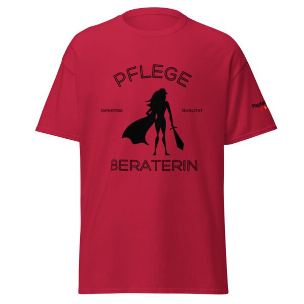 Pflegeberaterin "Superhero Spirit"(Unisex T-Shirt) – Bild 4