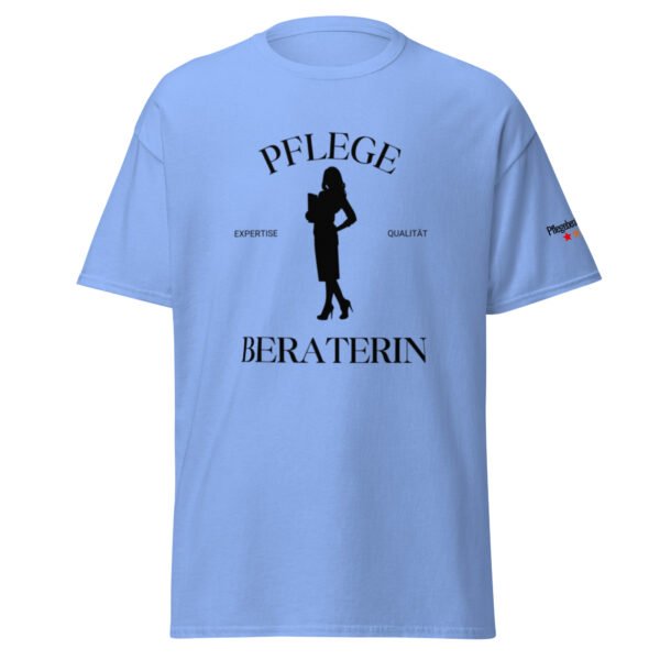 Pflegeberaterin "Business Chic" (Unisex T-Shirt) – Bild 30