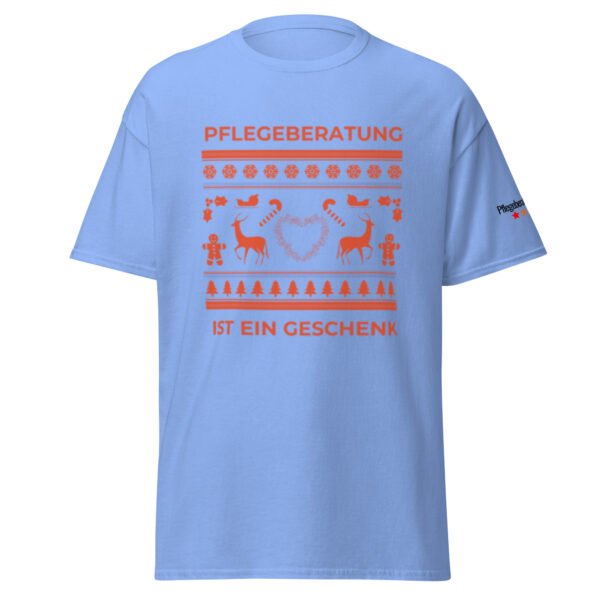 X-Mas: Pflegeberatung ist ein Geschenk (Unisex T-Shirt) – Bild 6