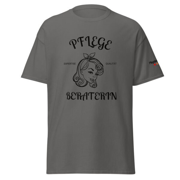 Pflegeberaterin "Vintage Charme" (Unisex T-Shirt) – Bild 8