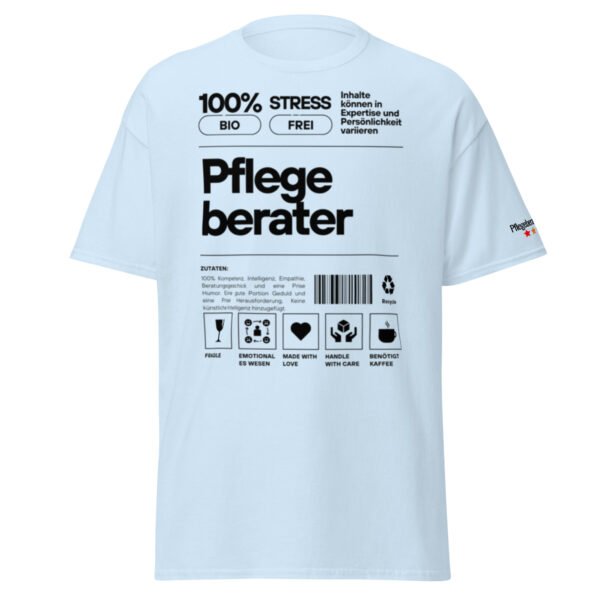 Pflegeberater 100% T-Shirt (schwarze Schrift) – Bild 26