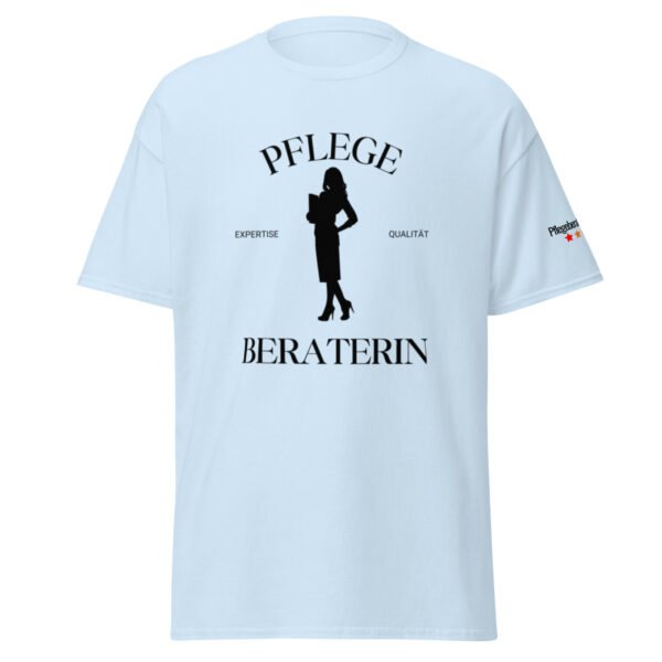Pflegeberaterin "Business Chic" (Unisex T-Shirt) – Bild 40