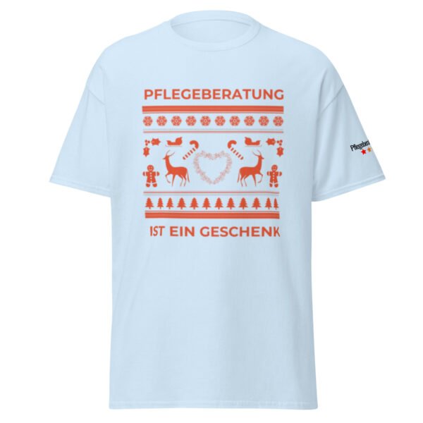 X-Mas: Pflegeberatung ist ein Geschenk (Unisex T-Shirt) – Bild 18