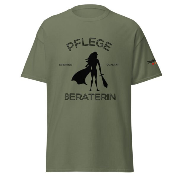 Pflegeberaterin "Superhero Spirit"(Unisex T-Shirt) – Bild 10