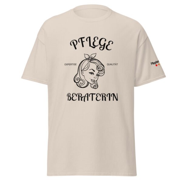 Pflegeberaterin "Vintage Charme" (Unisex T-Shirt) – Bild 23