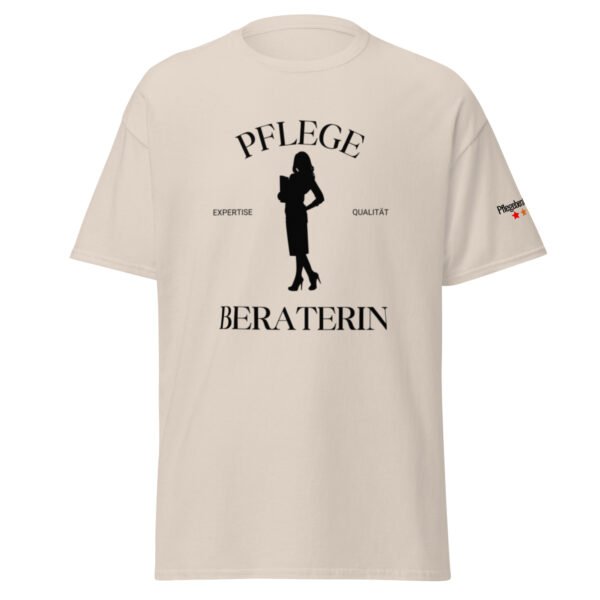Pflegeberaterin "Business Chic" (Unisex T-Shirt) – Bild 38