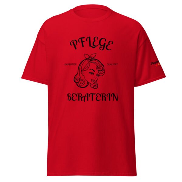 Pflegeberaterin "Vintage Charme" (Unisex T-Shirt) – Bild 2