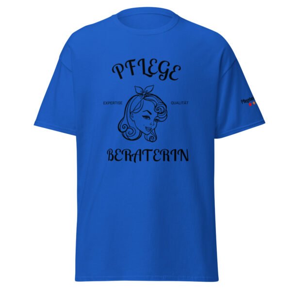 Pflegeberaterin "Vintage Charme" (Unisex T-Shirt) – Bild 6