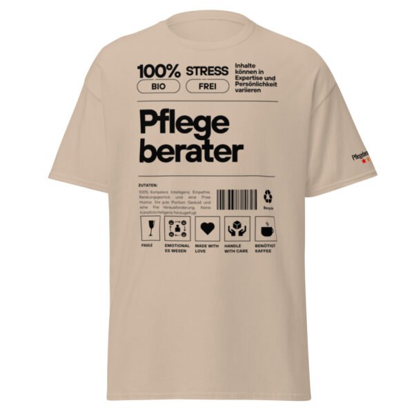 Pflegeberater 100% T-Shirt (schwarze Schrift) – Bild 23