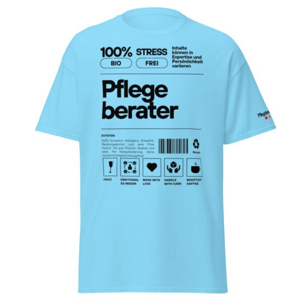 Pflegeberater 100% T-Shirt (schwarze Schrift) – Bild 24