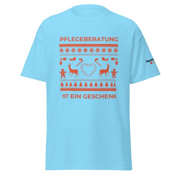 X-Mas: Pflegeberatung ist ein Geschenk (Unisex T-Shirt) – Bild 14