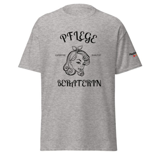 Pflegeberaterin "Vintage Charme" (Unisex T-Shirt) – Bild 17