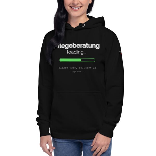Pflegeberatung Loading... (Unisex Hoodie) – Bild 3