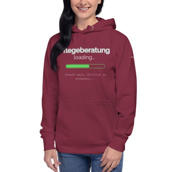 Pflegeberatung Loading... (Unisex Hoodie) – Bild 7