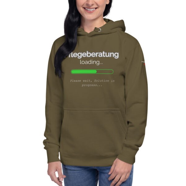Pflegeberatung Loading... (Unisex Hoodie) – Bild 17