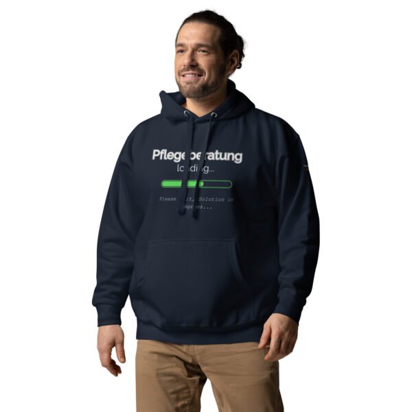 Pflegeberatung Loading... (Unisex Hoodie) – Bild 4