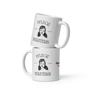 Retro Eleganz Pflegeberaterin Tasse